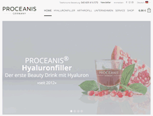 Tablet Screenshot of proceanis.com